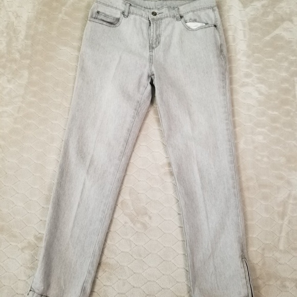 DG2 Diane Gilman Straight Leg High Rise Stretch Womens Jeans - Tag 6P Fits 30x26